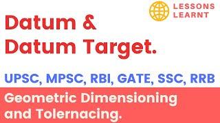 GD&T - Datum & Datum target