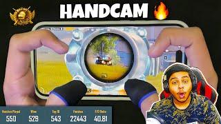 WORLD's HIGHEST KD 4 FINGER Claw + GYRO SCREENSHAKE IPHONE HANDCAM |BEST Moments in PUBG Mobile