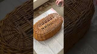 How to Strip a Wicker Basket with Oven Cleaner