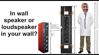 Krix Epix In-Wall Speaker for Home Cinema or Music so you can hear everything and see nothing!