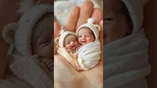 Tiny Bundles of Joy #tinybaby #cutenessoverload