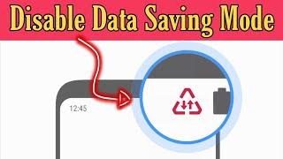 Disable Data Saver on your Samsung Galaxy Devices 2020