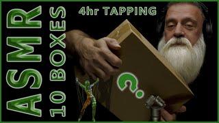 ASMR: Tapping 10 Boxes. If You Like ASMR Tapping then You'll Love, Love, Love This Coma Tapping Vid.