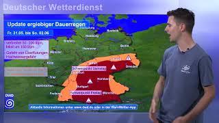 30.05.2024 Unwetterinformation - Deutscher Wetterdienst (DWD)