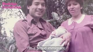 A proud immigrant, parent, and organizer.