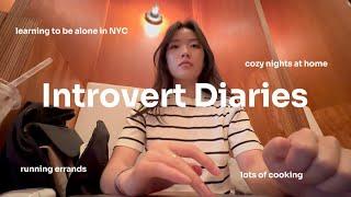 Introvert in NYC | finding peace in solitude, solo dates, cozy days at home
