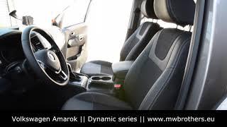 seat covers for Volkswagen Amarok by MW Brothers Leather interior Dynamic install