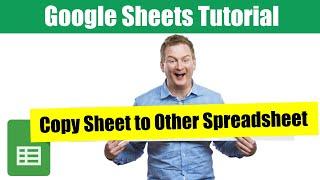 How to Copy a Sheet to a Different Spreadsheet in Google Sheets