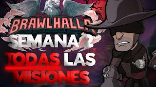 SEMANA 2 TODOS LOS DESAFIOS/MISIONES GUIA | Pase de batalla / Battle Pass 4 Brawlhalla en español