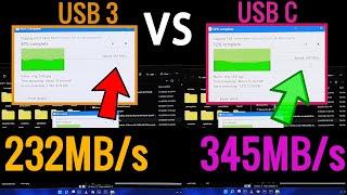 USB Type-C vs. USB 3.0 Speed Test | Which is Faster?