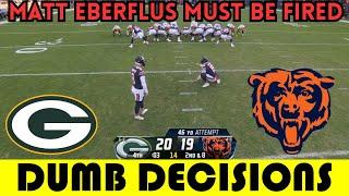 Dumb Decisions: The DUMBEST Field Goal of Week 11 | Packers @ Bears (2024)