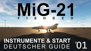 DCS: Mig-21 bis #01 Instrumente + Startup [Deutsch] Guide