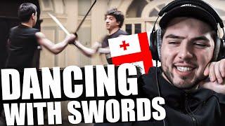 Bosnian Reacts To Georgian Dancers With Real Swords!