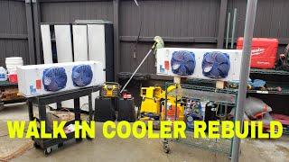 WALK IN COOLER INSTALL