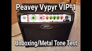 Peavey Vypyr VIP-1 Unbox | Best Tone Test for METAL (20-watt 8-inch)