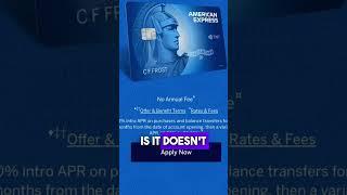 Building Credit? Get the American Express Blue Cash Everyday Card!