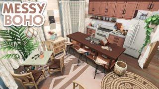 Cluttered Boho Apartment  // The Sims 4 Speed Build: Apartment Renovation