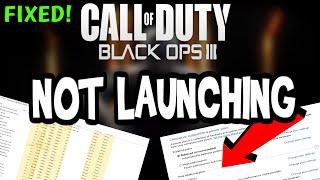 How to Fix Black Ops 3 not Launching (100%Fix)