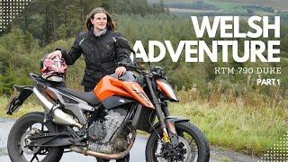 KTM 790 Duke: A Wet Welsh Adventure 