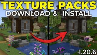 How To Get Minecraft Texture Packs in 1.20.6 (PC)