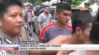 Polisi Amankan Pencuri Ternak di Padang