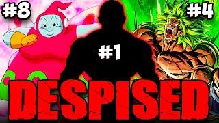 10 Characters Everyone HATES in Dragon Ball!