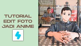 CARA EDIT FOTO JADI ANIME | di iOs & Android Terbaru