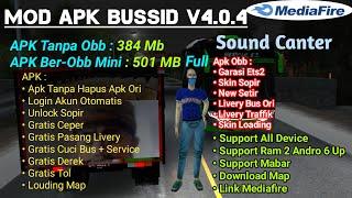 APK MOD Bussid V4.0.4 Terbaru | Ber-Obb & Tanpa Obb