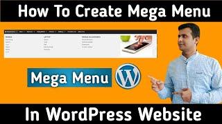 How to create Mega Menu in WordPress Website?
