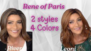 Rene of Paris LEONI and RIVER | 2 STYLES 4 COLORS | AUTUMN SUNRISE & CARAMEL SWIRL