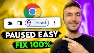 How To Fix Google Chrome Account Sync Paused Problem!