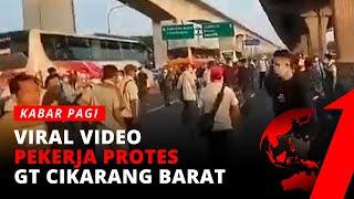 Viral Video Pekerja Protes di GT Cikarang Barat, Polisi: Ini Bagian Dinamika | tvOne