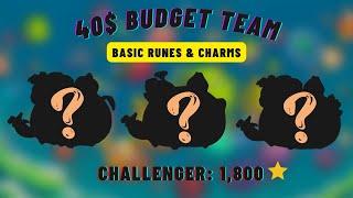 CHALLENGER BUDGET TEAM |  Axie Origin | Season 1