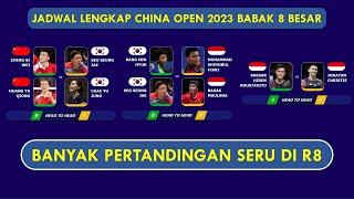 Jadwal 8 Besar China Open 2023 | Hari Keempat