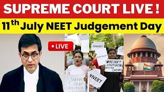 NEET HEARING | CJI SUPREME COURT LIVE | NEET 2024 CANCELLED ? | RE-NEET ? | #supremecourtofindia