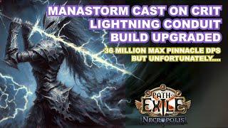 [PoE 3.24] Build Upgraded! Manastorm Archmage Lightning Conduit Cast on Crit Elementalist