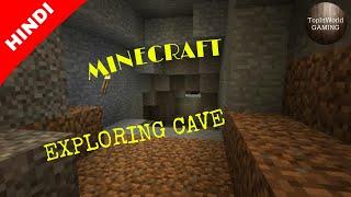 Exploring cave and bunker base : Minecraft