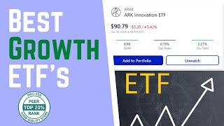 Best Growth ETF's - ETF review & Comparison