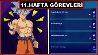 FORTNİTE 3.BÖLÜM 3.SEZON 11.HAFTA GÖREVLERİ