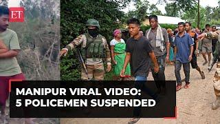 Manipur viral video: Five policemen suspended; IG rank officer to probe armoury looting