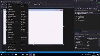 Visual Studio -  view Toolbox - 2019