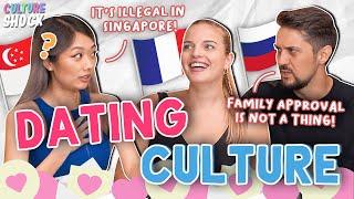 Dating Culture Differences (France vs Russia vs Malaysia vs Indonesia) | Culture Shock Ep 2