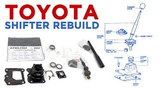 How to Rebuild Manual Shifter for Toyota Pickup/Hilux (W50 5-Speed Transmission)