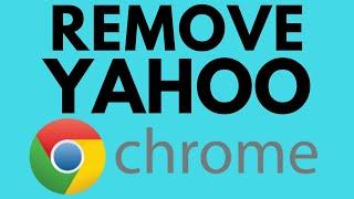 How to Fix Google Chrome Search Engine Changing to Yahoo - Remove Yahoo Search