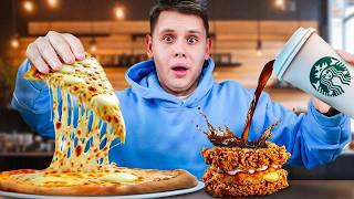 Test the LATEST and LAST fast food innovations of 2024!(Raclette Pizza to KFC)