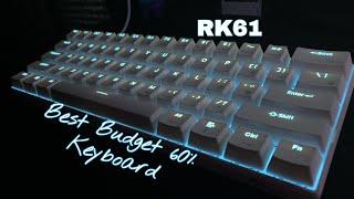 Royal Kludge RK61 60% Mechanical Keyboard Unboxing Review + ASMR Sound Test