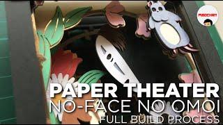 PAPER THEATER: SPIRITED AWAY "NO FACE NO OMOI" DIY PAPERCRAFT (ASMR)