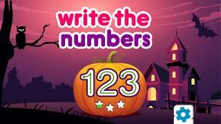 Write Numbers: Halloween Edition Tracing 123 Amazing Free App