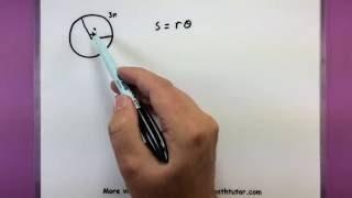 Trigonometry - Find the area for a sector of a circle