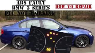 BMW 3 SERIES E90 ABS Warning Light On. Not ABS RINGS OR SENSORS HOW TO REPAIR